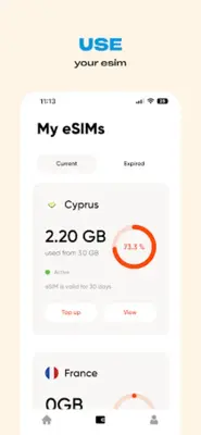 Simly - eSIM Internet Plans android App screenshot 0